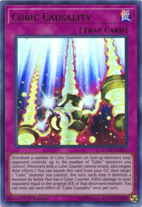 Cubic Causality [DUOV-EN051] Ultra Rare | Odin's Place