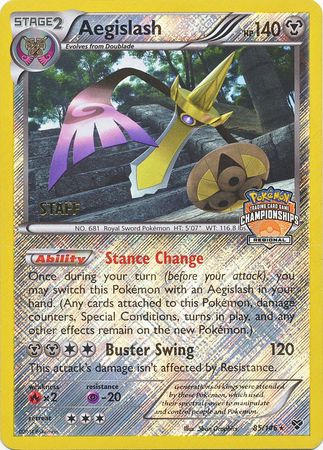 Aegislash (85/146) (Regional Championship Promo Staff) [XY: Base Set] | Odin's Place
