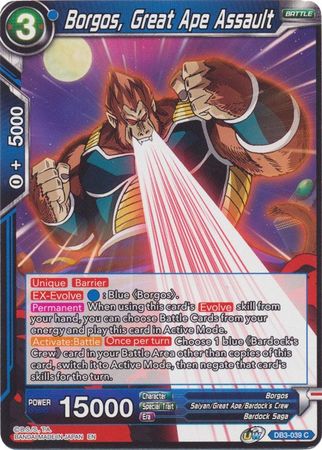 Borgos, Great Ape Assault (DB3-039) [Giant Force] | Odin's Place
