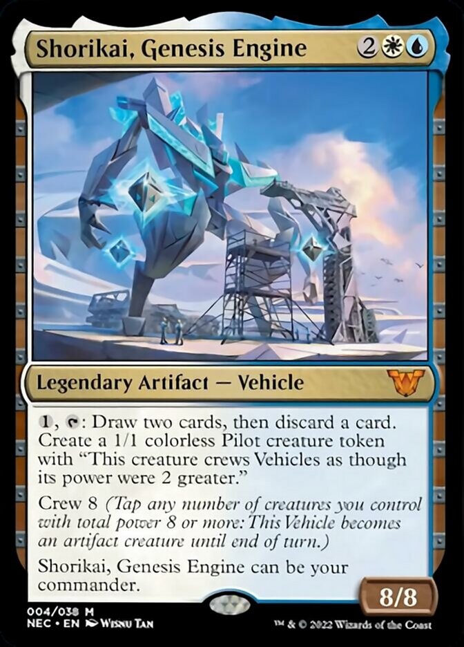 Shorikai, Genesis Engine [Kamigawa: Neon Dynasty Commander] | Odin's Place