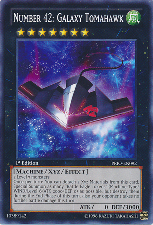 Number 42: Galaxy Tomahawk [PRIO-EN092] Common | Odin's Place