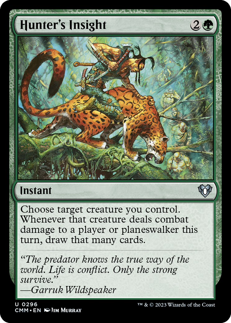 Hunter's Insight [Commander Masters] | Odin's Place