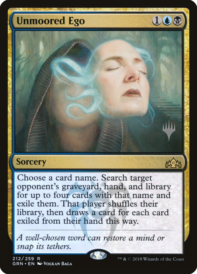 Unmoored Ego (Promo Pack) [Guilds of Ravnica Promos] | Odin's Place