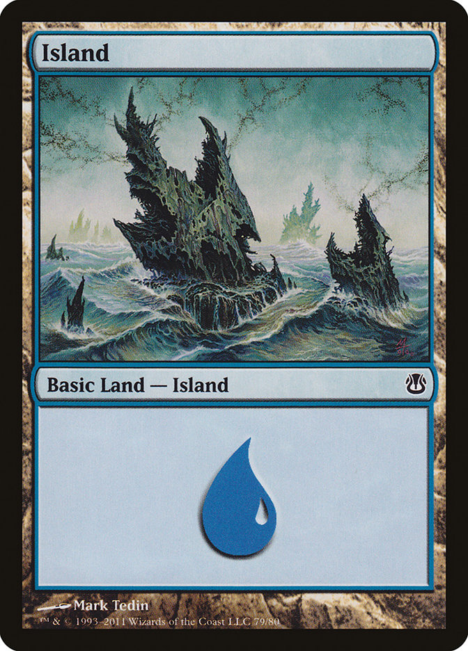 Island (79) [Duel Decks: Ajani vs. Nicol Bolas] | Odin's Place