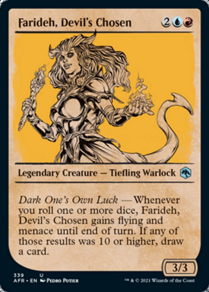 Farideh, Devil's Chosen (Showcase) [Dungeons & Dragons: Adventures in the Forgotten Realms] | Odin's Place