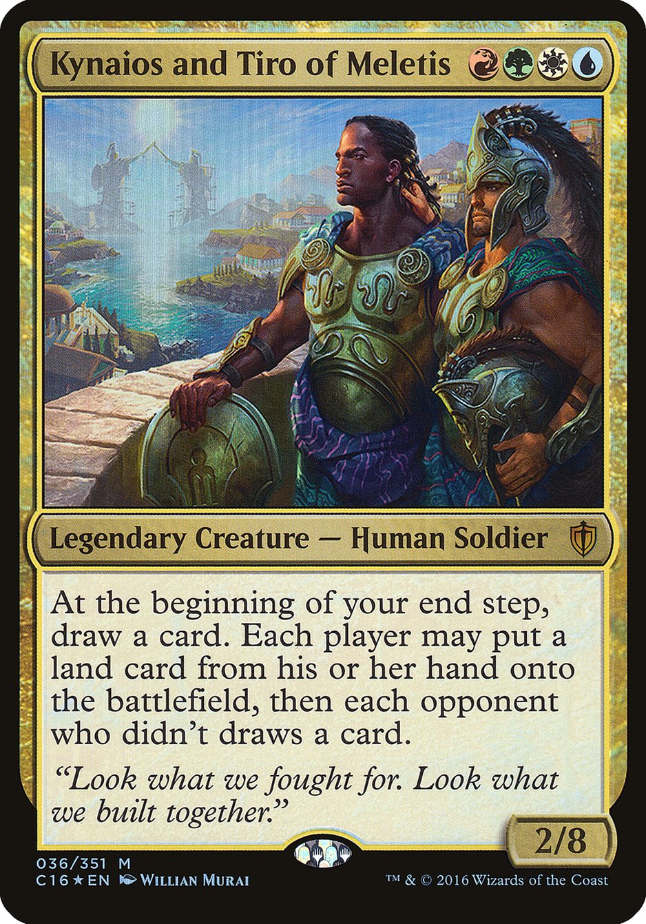 Kynaios and Tiro of Meletis (36) (Oversized) [Commander 2016 Oversized] | Odin's Place