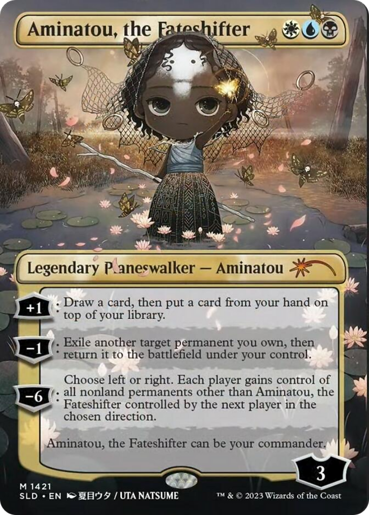 Aminatou, the Fateshifter (Rainbow Foil) [Secret Lair Drop Series] | Odin's Place