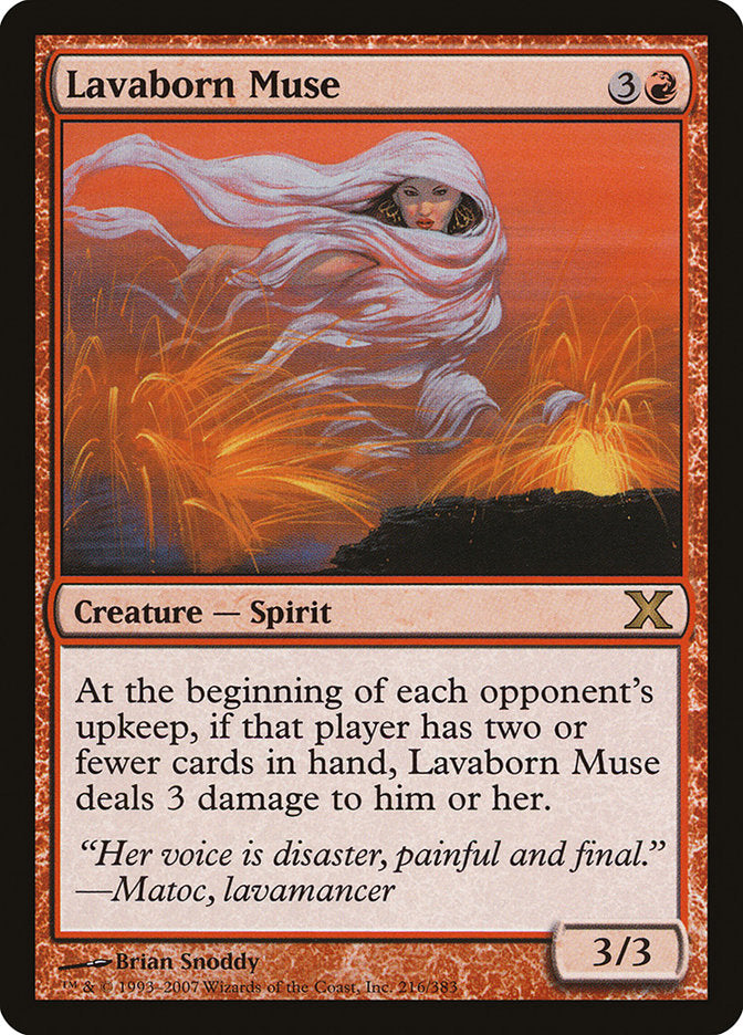 Lavaborn Muse (216) [Tenth Edition] | Odin's Place
