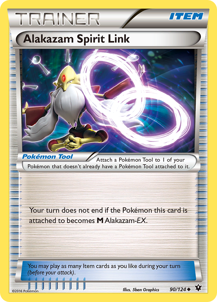 Alakazam Spirit Link (90/124) [XY: Fates Collide] | Odin's Place