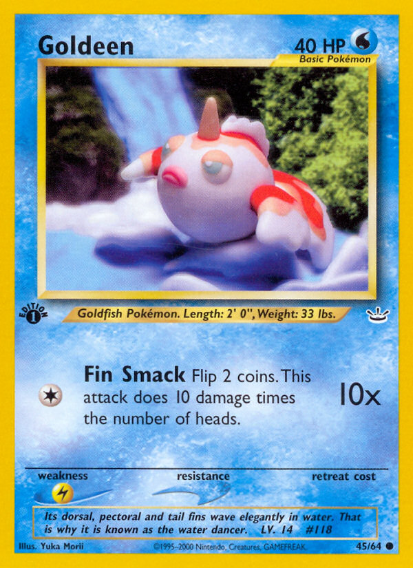 Goldeen (45/64) [Neo Revelation 1st Edition] | Odin's Place