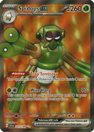 Spidops ex (223/198) [Scarlet & Violet: Base Set] | Odin's Place