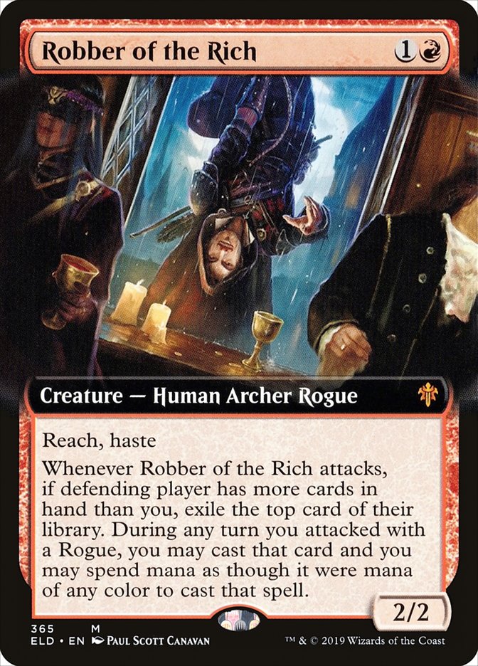 Robber of the Rich (Extended Art) [Throne of Eldraine] | Odin's Place