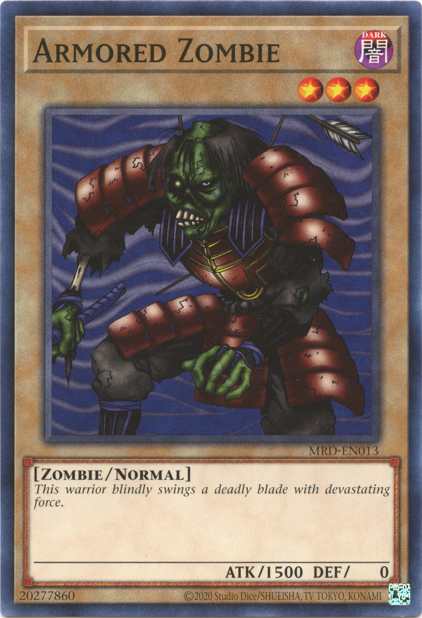 Armored Zombie (25th Anniversary) [MRD-EN013] Common | Odin's Place