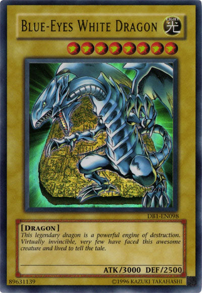 Blue-Eyes White Dragon [DB1-EN098] Ultra Rare | Odin's Place