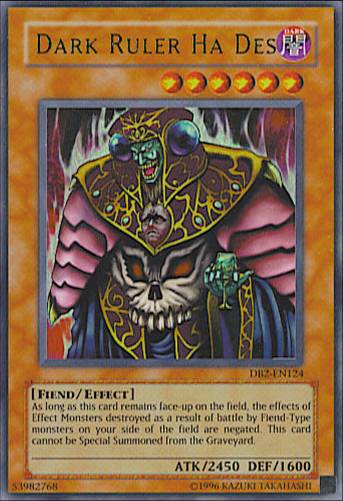 Dark Ruler Ha Des [DB2-EN124] Ultra Rare | Odin's Place