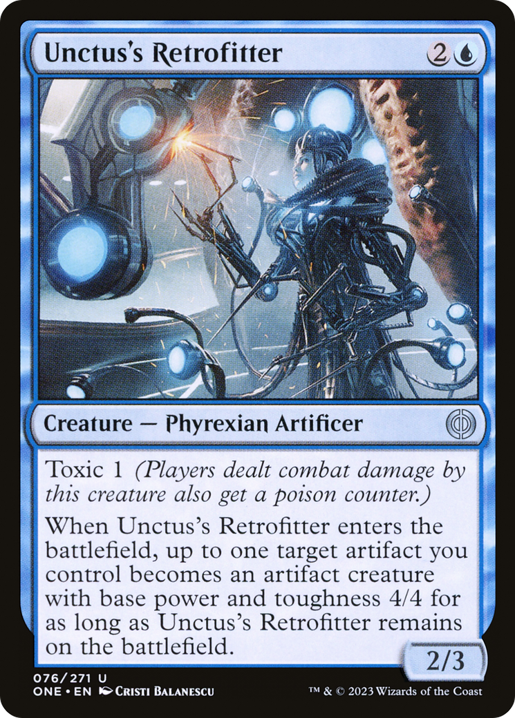 Unctus's Retrofitter [Phyrexia: All Will Be One] | Odin's Place