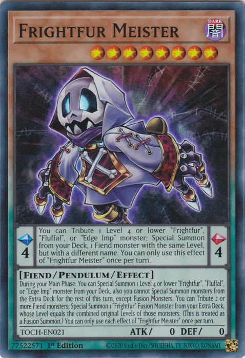 Frightfur Meister [TOCH-EN021] Super Rare | Odin's Place