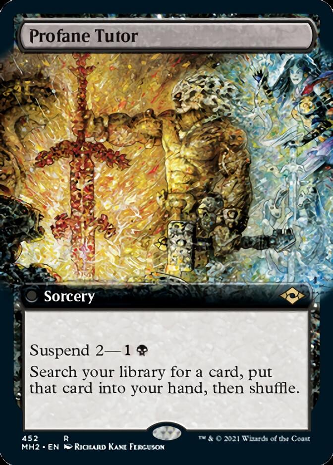 Profane Tutor (Extended Art) [Modern Horizons 2] | Odin's Place