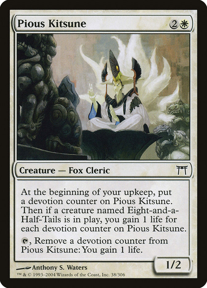 Pious Kitsune (38) [Champions of Kamigawa] | Odin's Place