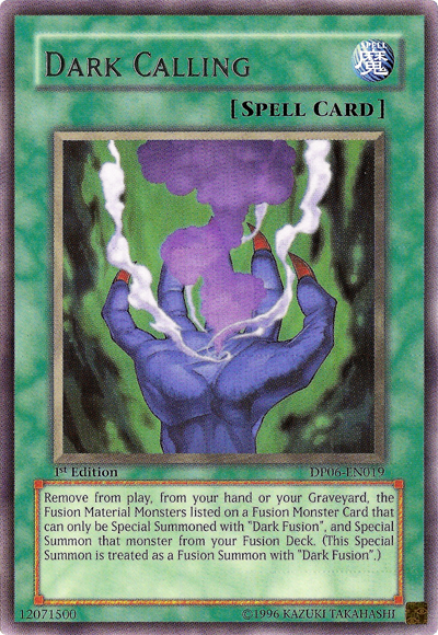 Dark Calling [DP06-EN019] Rare | Odin's Place