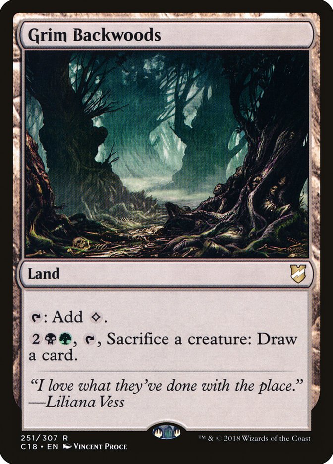 Grim Backwoods (251) [Commander 2018] | Odin's Place