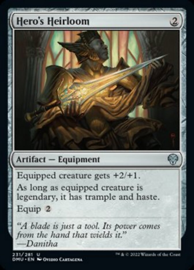 Hero's Heirloom [Dominaria United] | Odin's Place