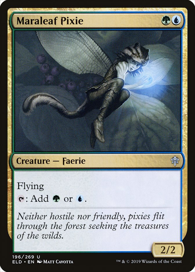 Maraleaf Pixie [Throne of Eldraine] | Odin's Place