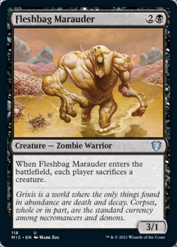 Fleshbag Marauder [Innistrad: Midnight Hunt Commander] | Odin's Place