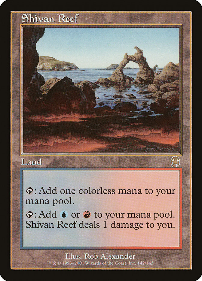 Shivan Reef (142) [Apocalypse] | Odin's Place