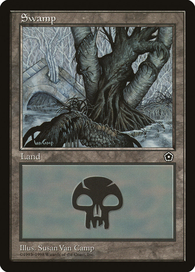 Swamp (White Signature on Left) [Portal Second Age] | Odin's Place