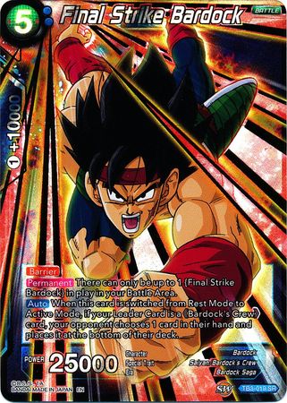 Final Strike Bardock (TB3-019) [Clash of Fates] | Odin's Place