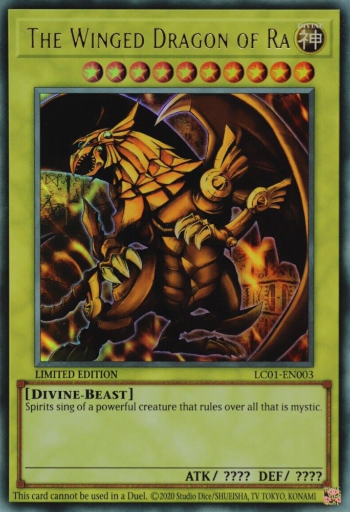 The Winged Dragon of Ra (25th Anniversary) [LC01-EN003] Ultra Rare | Odin's Place