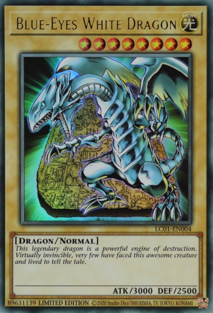 Blue-Eyes White Dragon (25th Anniversary) [LC01-EN004] Ultra Rare | Odin's Place
