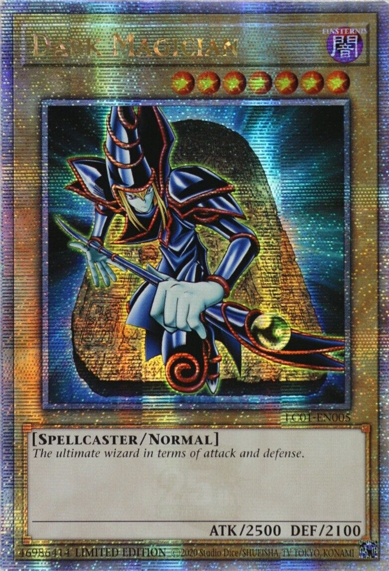 Dark Magician (25th Anniversary) [LC01-EN005] Quarter Century Secret Rare | Odin's Place
