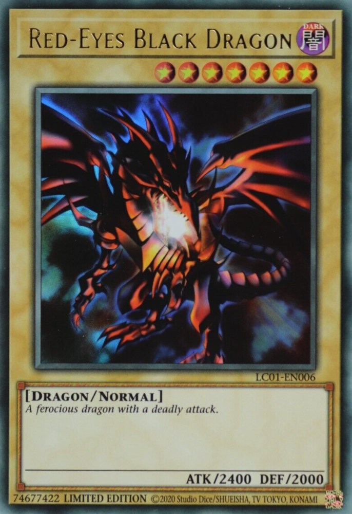 Red-Eyes Black Dragon (25th Anniversary) [LC01-EN006] Ultra Rare | Odin's Place