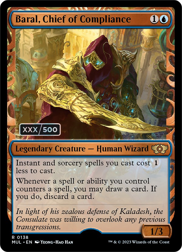 Baral, Chief of Compliance (Serialized) [Multiverse Legends] | Odin's Place