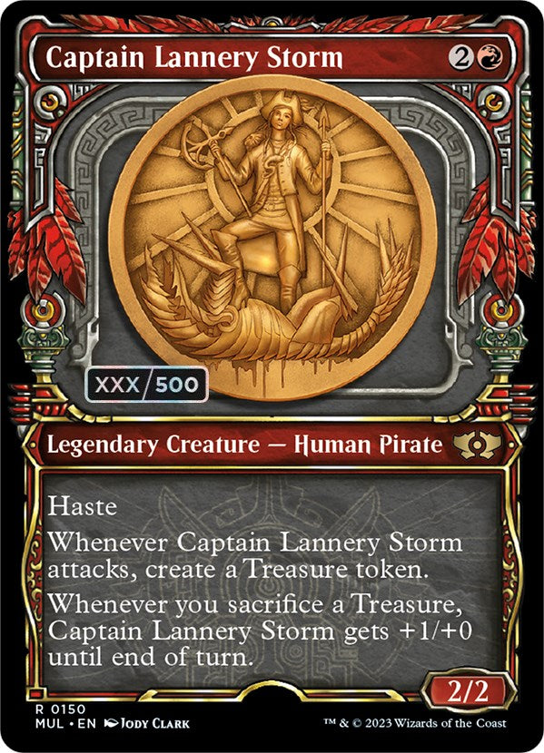 Captain Lannery Storm (Serialized) [Multiverse Legends] | Odin's Place