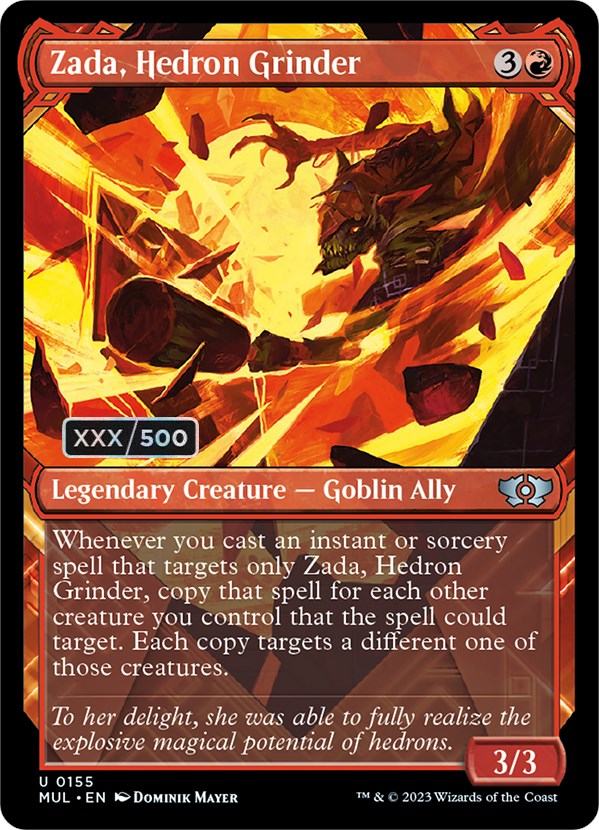 Zada, Hedron Grinder (Serialized) [Multiverse Legends] | Odin's Place