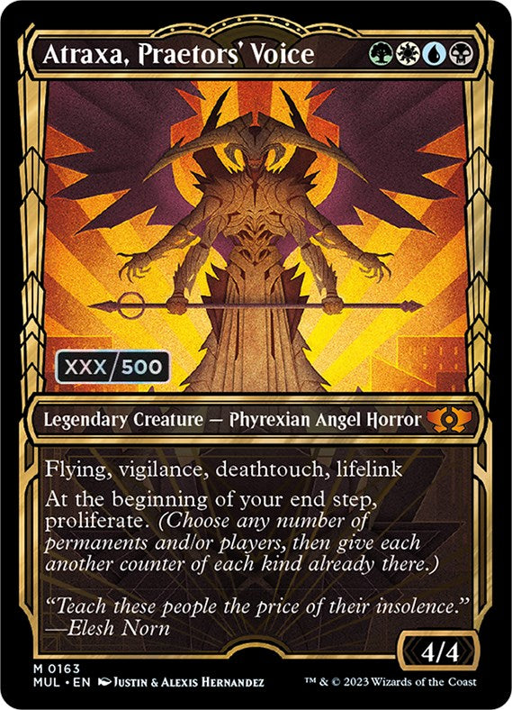 Atraxa, Praetors' Voice (Serialized) [Multiverse Legends] | Odin's Place