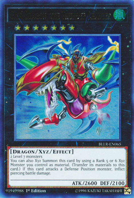 Gaia Dragon, the Thunder Charger [BLLR-EN065] Ultra Rare | Odin's Place