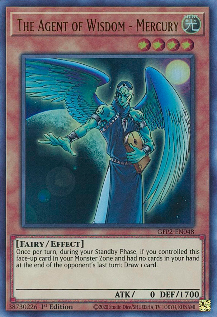 The Agent of Wisdom - Mercury [GFP2-EN048] Ultra Rare | Odin's Place
