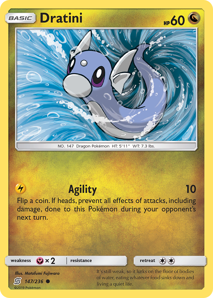 Dratini (147/236) [Sun & Moon: Unified Minds] | Odin's Place