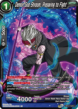 Demon God Shroom, Preparing to Fight (BT17-124) [Ultimate Squad] | Odin's Place