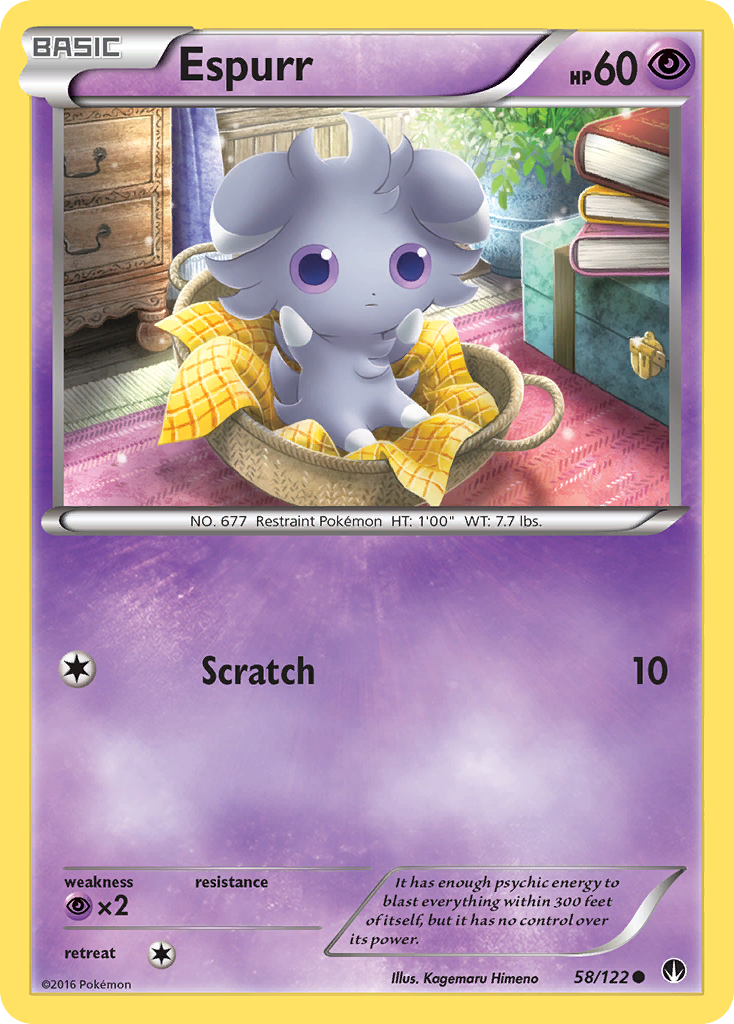 Espurr (58/122) [XY: BREAKpoint] | Odin's Place