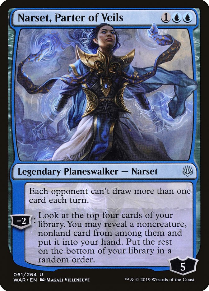 Narset, Parter of Veils (61) [War of the Spark] | Odin's Place