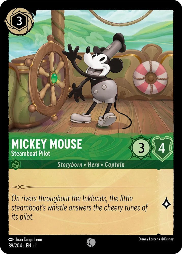 Mickey Mouse - Steamboat Pilot (89/204) [The First Chapter] | Odin's Place