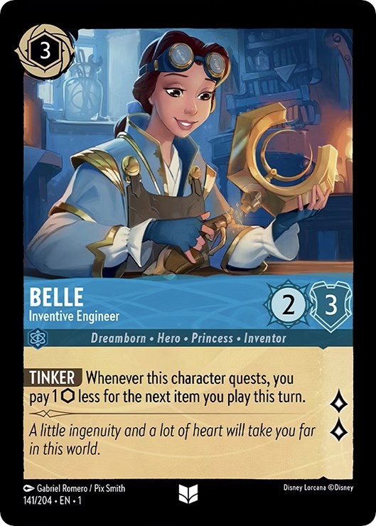 Belle - Inventive Engineer (141/204) [The First Chapter] | Odin's Place