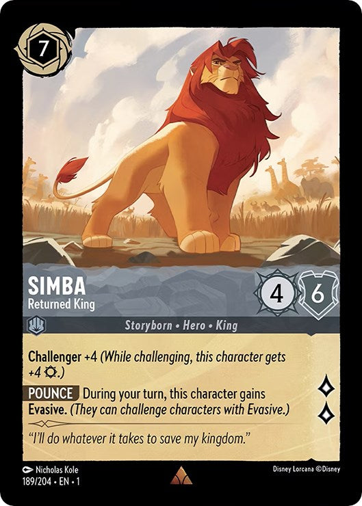 Simba - Returned King (189/204) [The First Chapter] | Odin's Place