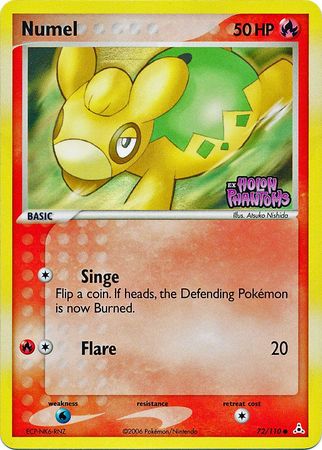 Numel (72/110) (Stamped) [EX: Holon Phantoms] | Odin's Place