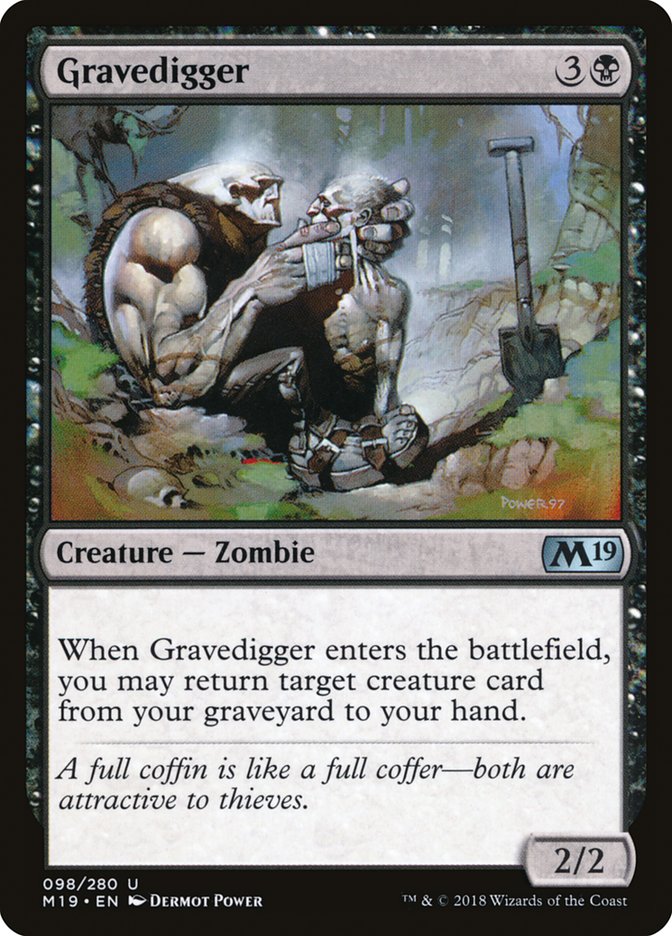 Gravedigger (98) [Core Set 2019] | Odin's Place